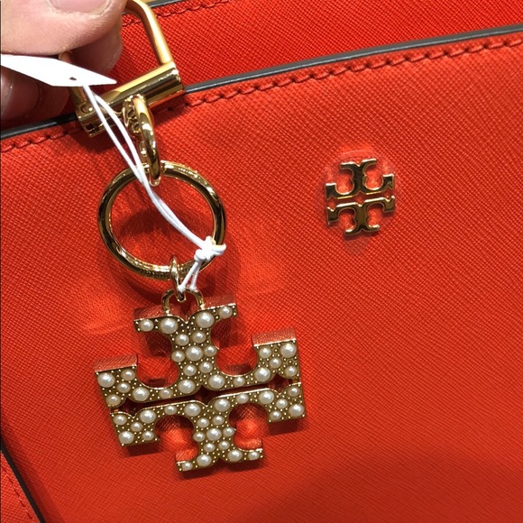 Tory Burch Accessories Tory Burch Pearl Key Chain It Handbag Charm